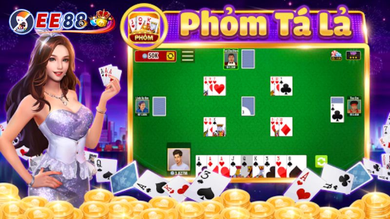 Phỏm Online EE88 là game thu hút nhiều cược thủ